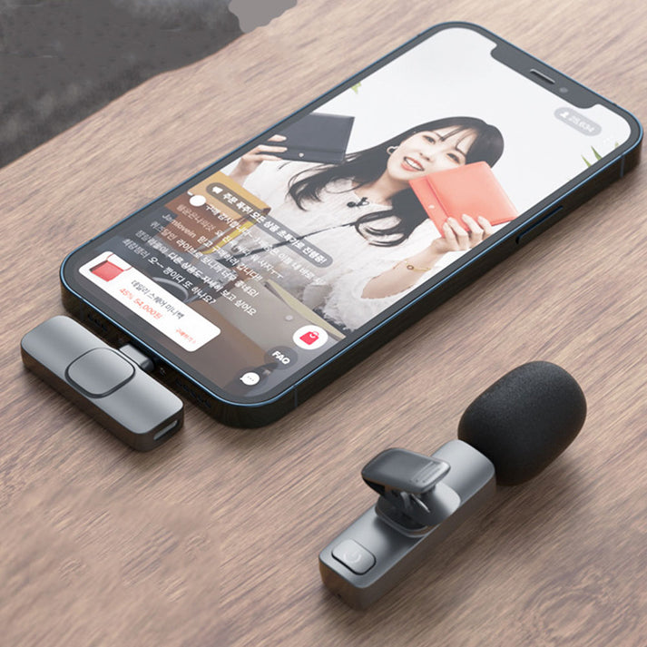 Portable Mini Wireless Lavalier Microphone - Image 7