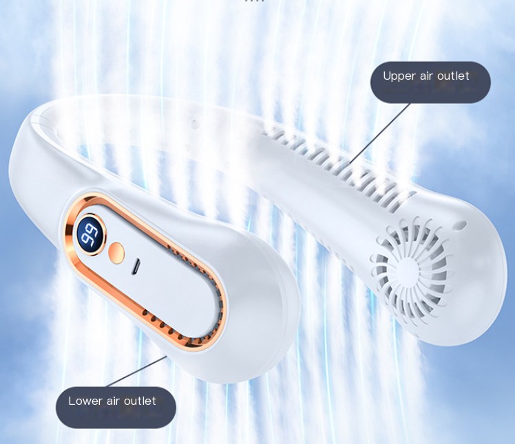 Compact Neck Air Cooler with Display - Image 5