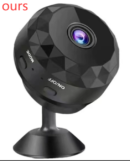 Wireless Network Security Camera WiFi HD Surveillance Camera Diamond