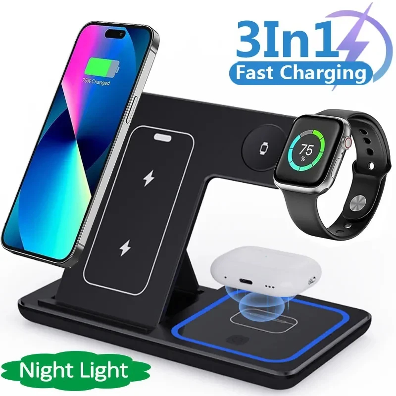 3-in-1 Swift Charge LED Wireless Stand - Image 9