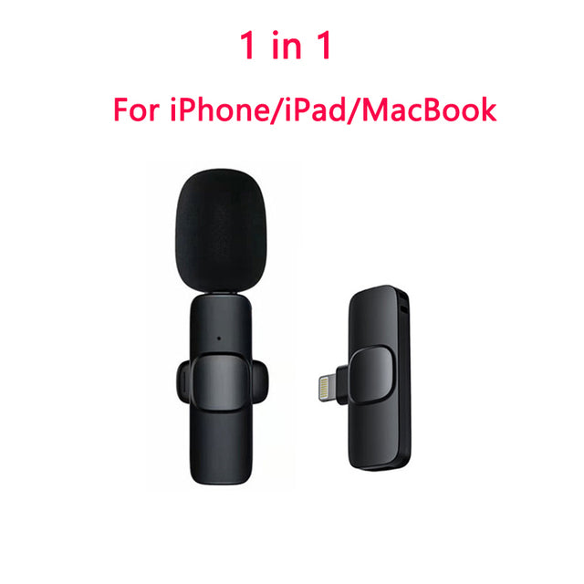 Portable Mini Wireless Lavalier Microphone - Image 3