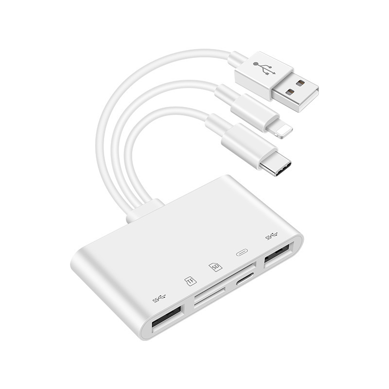 USB-C to SD/TF Card Adapter for iPhone & Tablets - Image 5