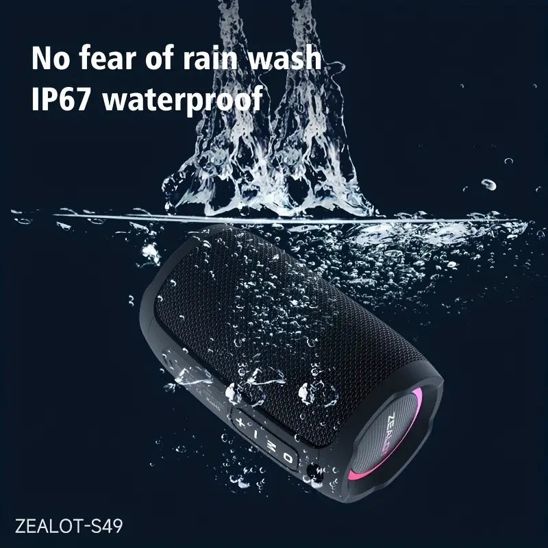 Portable Waterproof Bluetooth Subwoofer Speaker with Bass - Image 6